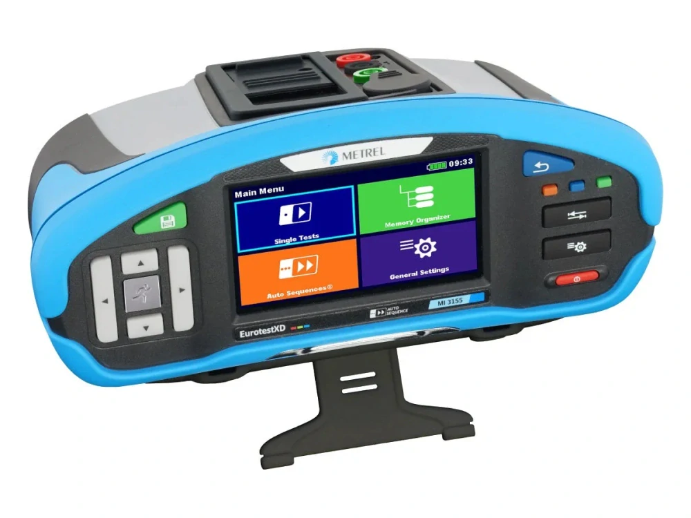 Metrel MI 3155 EU EurotestXD - Revize instalací a hromosvodů