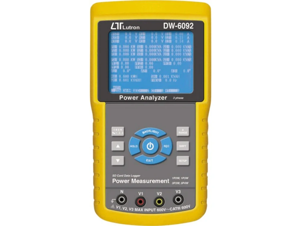 wattmetr a analyzátor LUTRON DW-6092