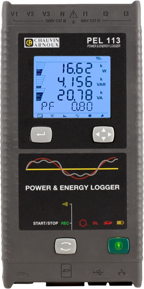 Chauvin Arnoux PEL 113 PEL 113 - Záznamník kvality elektrické energie