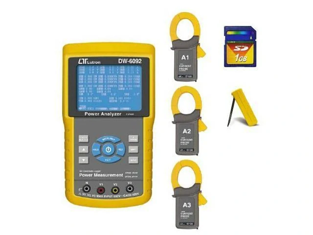 wattmetr a analyzátor LUTRON DW-6092