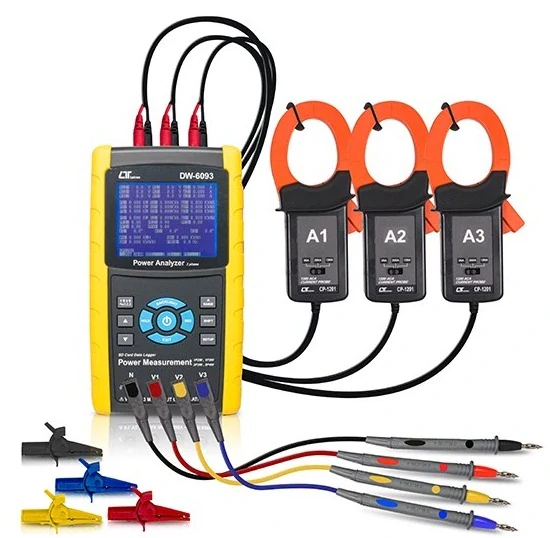 wattmetr a analyzátor LUTRON DW-6092